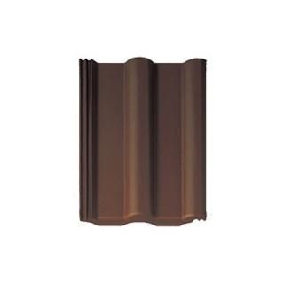 Цементно-песчаная черепица BRAAS Франкфуртская темно-коричневая