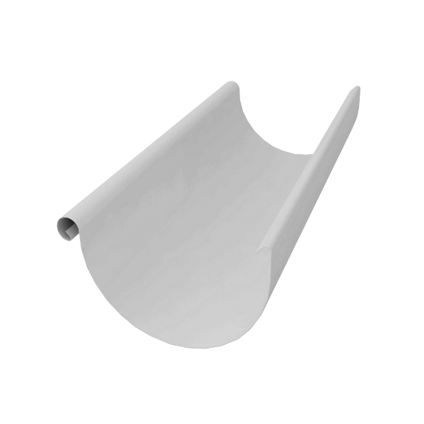 GrandLine Желоб полукруглый 125/90