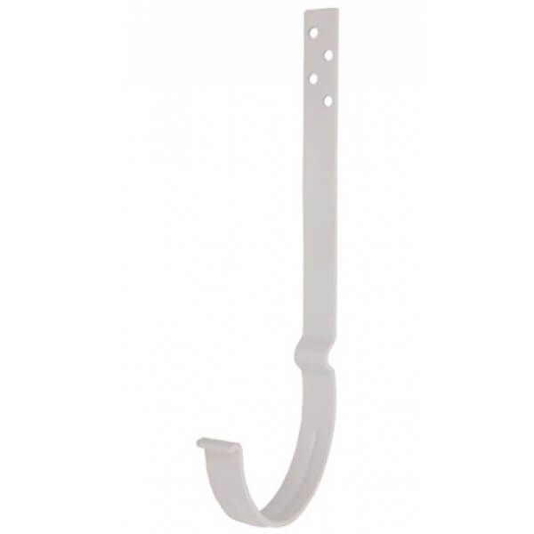 Крюк крепления желоба удлиненный с комплектом крепления УСИЛЕННЫЙ 125х90