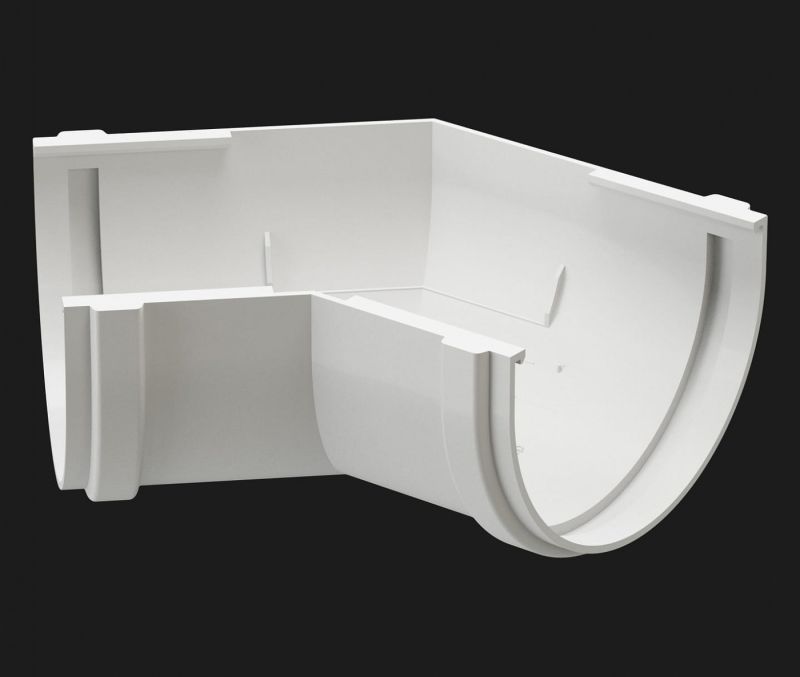 Docke / Деке PREMIUM Угловой элемент 135°, Пломбир