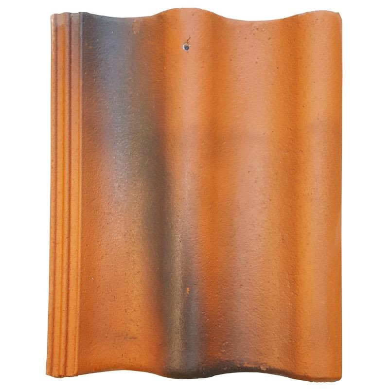 Цементно-песчаная черепица BRAAS Янтарь антик красная