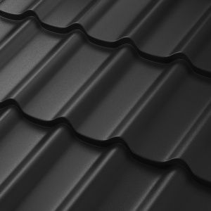 Металлочерепица Стокгольм XXL Pural BT МАТТ 0,5мм, цинк 275 гр/кв.м. (лист 1185х475 мм)