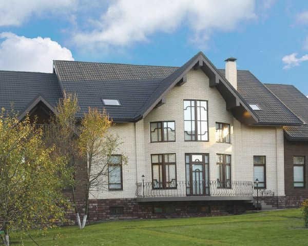 Композитная черепица Metrotile MetroBond Сланцево-серый