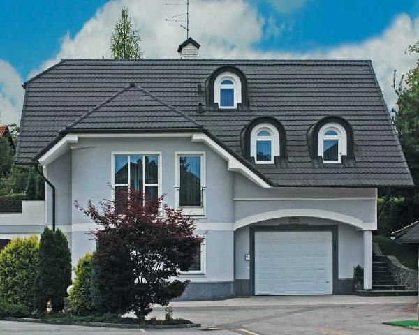 Композитная черепица Metrotile MetroBond Сланцево-серый