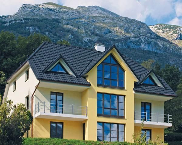 Композитная черепица Metrotile MetroBond Сланцево-серый