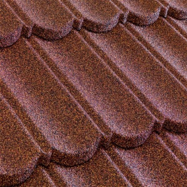 Композитная черепица Metrotile MetroBond Бургундия