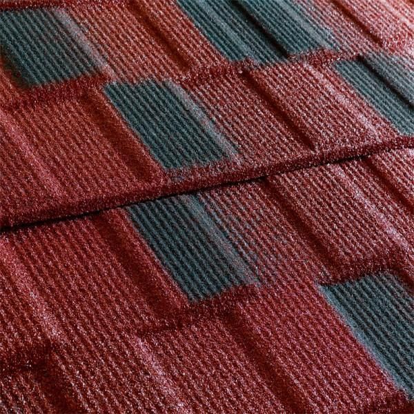 Композитная черепица Metrotile MetroViksen Красно-черный