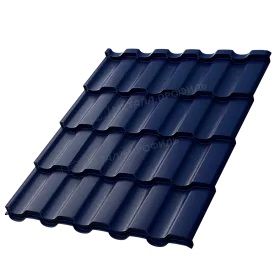 Металлочерепица МП Монтекристо-SL NormanMP RAL5002 Ультрамарин