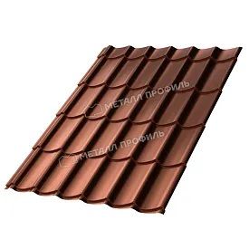 Металлочерепица МП Ламонтерра ХL Purman Медный металлик