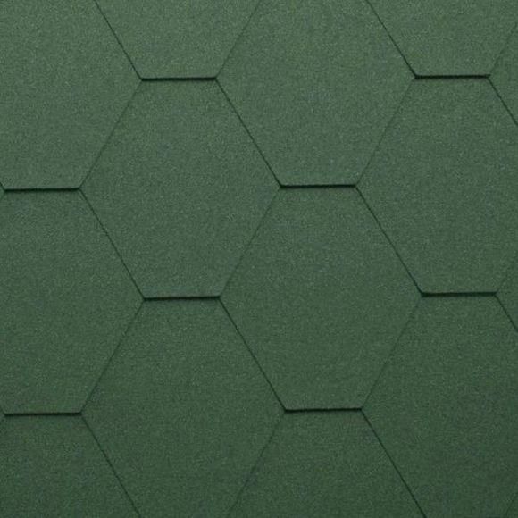 Гибкая черепица Katepal (Катепал) KL  зеленый