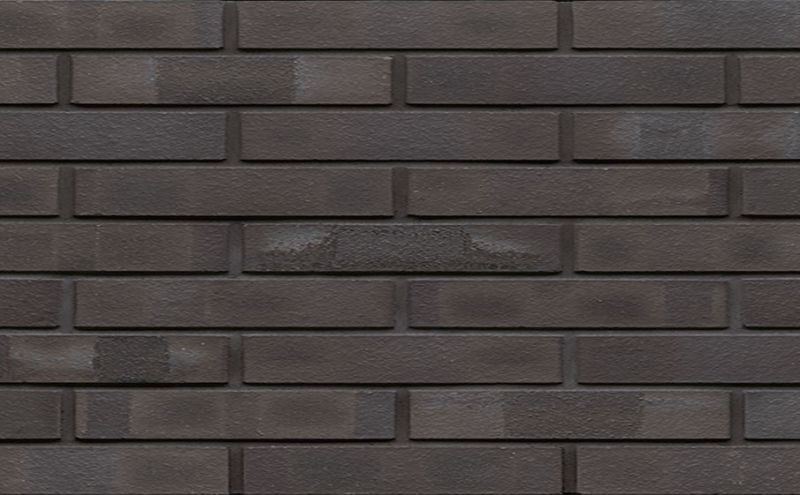 Кирпич клинкерный Muhr 05 KS Eisenschmelz Schwarzbraun Kohle Spezial гладкий, 290*90*40 мм