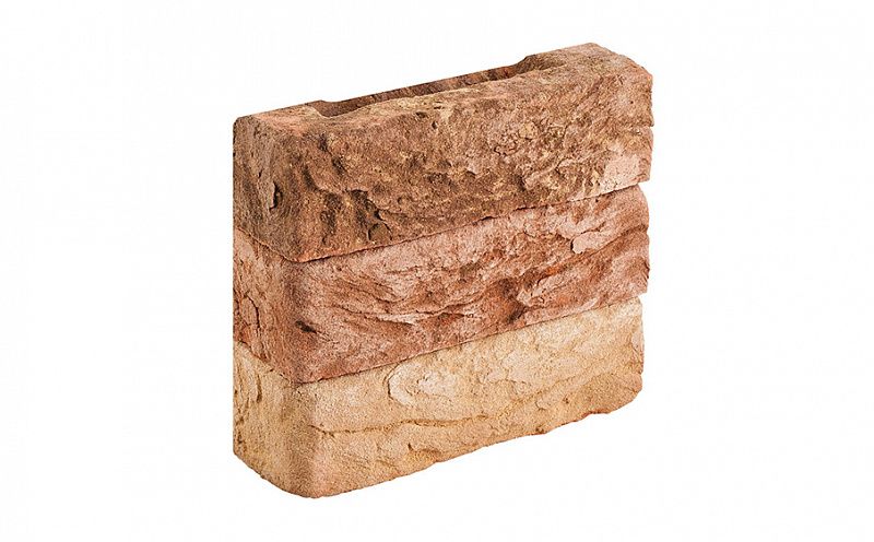 Кирпич облицовочный Тандем (Донские зори) Болдино, 215*50*65 мм