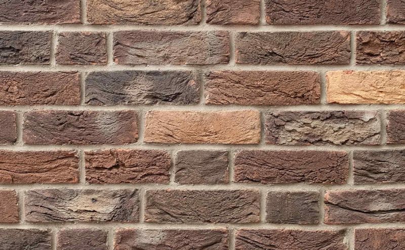 Кирпич облицовочный  Тандем (Донские зори) Константиново узорный, 215*102*65 мм