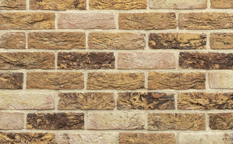 Кирпич облицовочный  Тандем (Донские зори) Алабино узорный, 215*102*65 мм