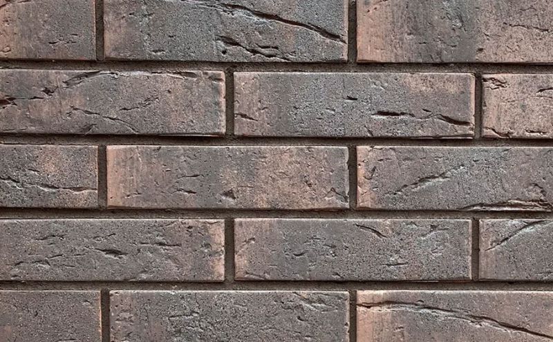 Печной кирпич Konigstein Мангейм Шварц 250*120*65 мм