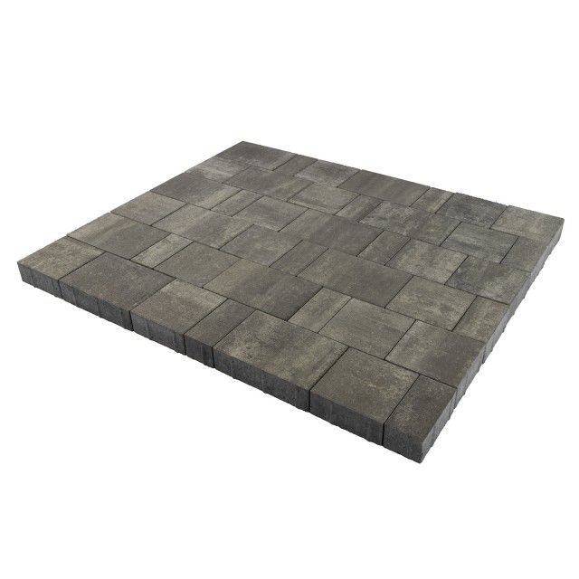 Тротуарная плитка Braer Старый город "Ландхаус" 2.0, Color Mix "Вечер", h 60 мм