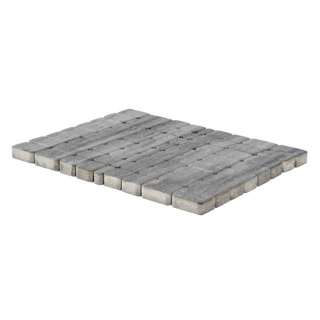 Тротуарная плитка Braer Классико, Color Mix "Туман"