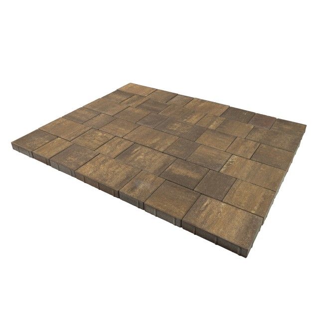 Тротуарная плитка Braer Старый город "Ландхаус", Color Mix "Каштан"