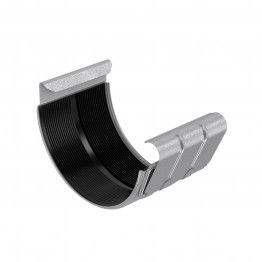 Муфта желоба BRYZA STAL 64-037 / 125 мм / оцинкованная сталь