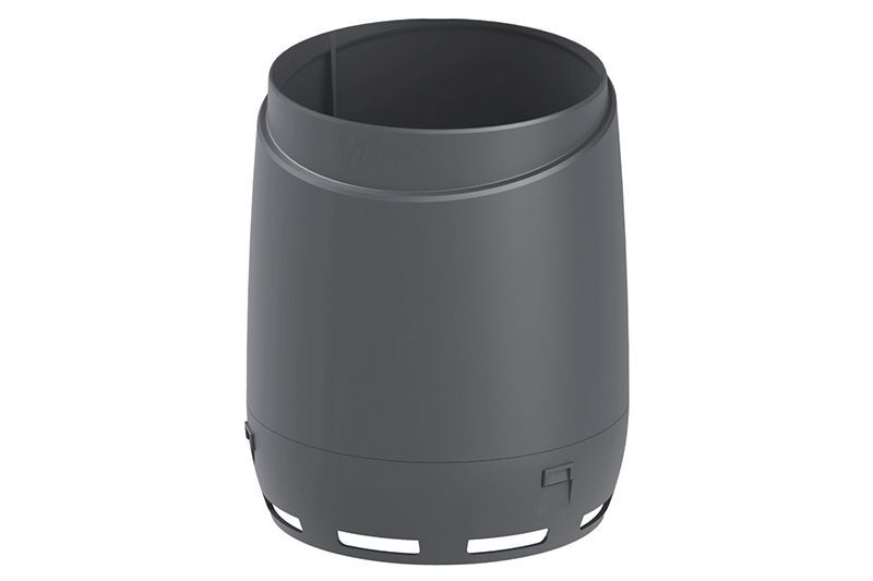 FLOW колпак VILPE 110 для труб диаметром 110 мм серый