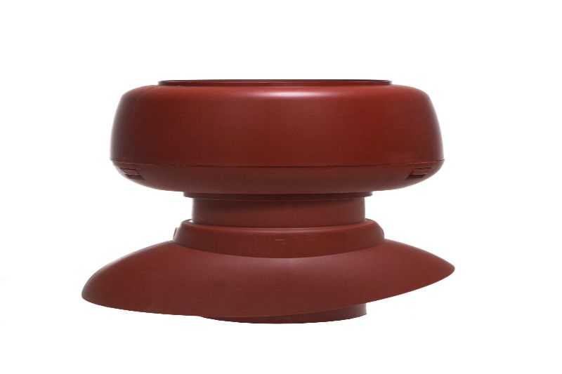 110/200/Н Вент.выход + колпак красный Vilpe ( Вилпе)