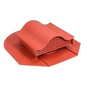 Decra KTV кровельный вентиль без адаптера красный