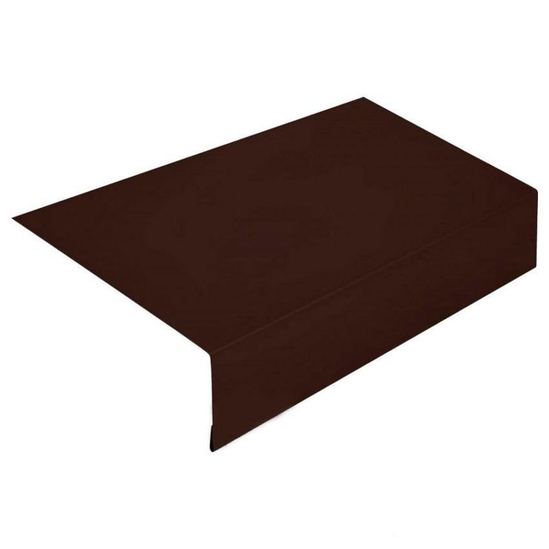 Фартук карнизный над желобом S14 (цвета Ral 3011 / 6005 / 8017 / 9003)