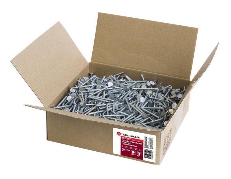 Гвозди ершёные оцинкованные (удлиненные)