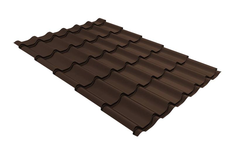 Металлочерепица Grand Line Classic PurPro RAL 9005 черный