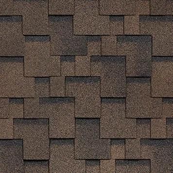 Гибкая черепица Shinglas (Шинглас) Оптима Аккорд Коричневый