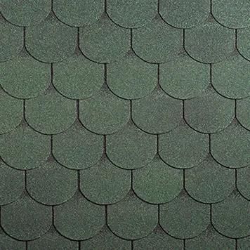 Гибкая черепица Shinglas (Шинглас) Классик Танго Хвойный