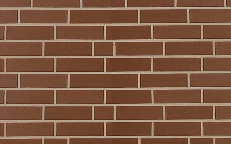 Клинкерная облицовочная плитка ABC NF7 Alaskа Braun гладкая, 240*71*7 мм