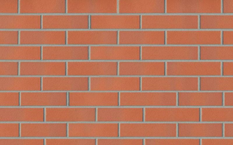 Клинкерная облицовочная плитка ABC NF10 Ziegelriemchen Finkenwerder FS rot гладкая, 240*71*10 мм