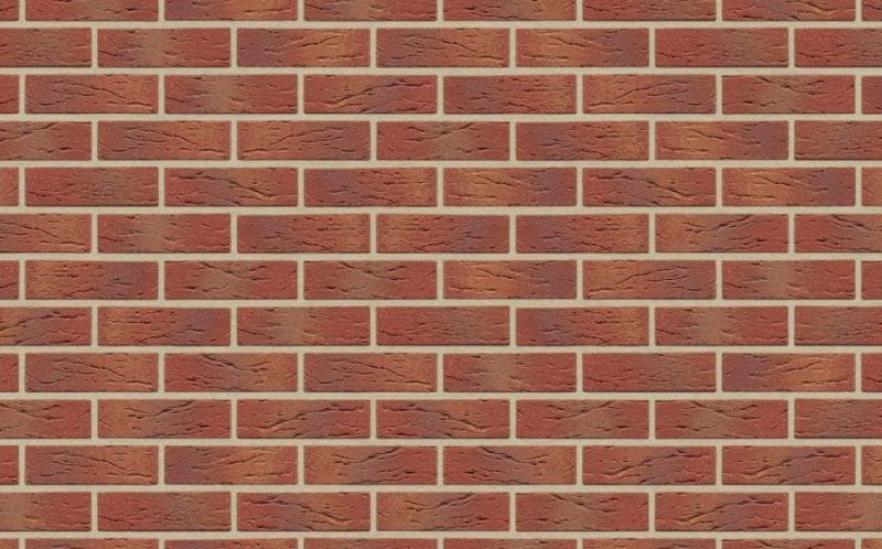 Клинкерная облицовочная плитка Feldhaus Klinker NF 9 R332 carmesi multi mana 240*71*9 мм