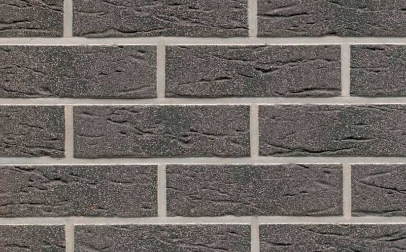 Клинкерная облицовочная плитка Feldhaus Klinker NF 9 R735 anthracit mana 240*71*9 мм