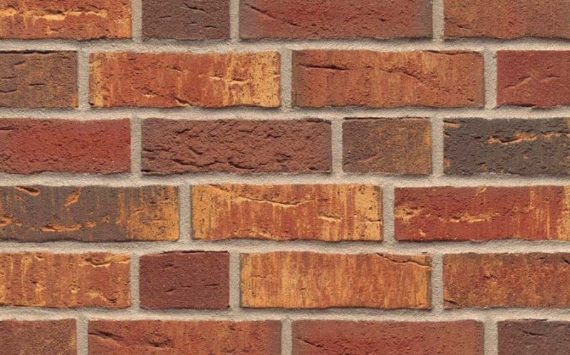 Клинкерная облицовочная плитка ручной формовки Feldhaus Klinker NF 11 R686 sintra ardor calino 240*71*11 мм