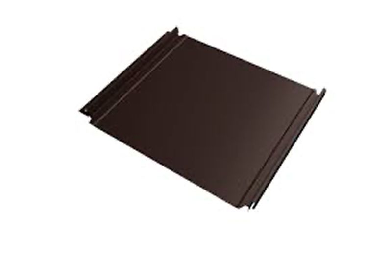 Кликфальц Grand Line 0,45 Drap-double TX с пленкой на замках RAL 8017 шоколад