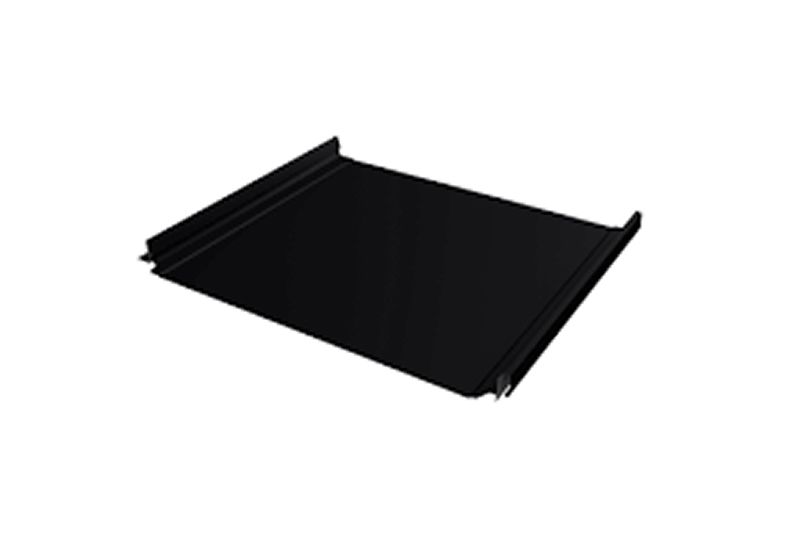 Кликфальц Line Grand Line 0,5 Drap с пленкой на замках RAL 7016 антрацитово-серый