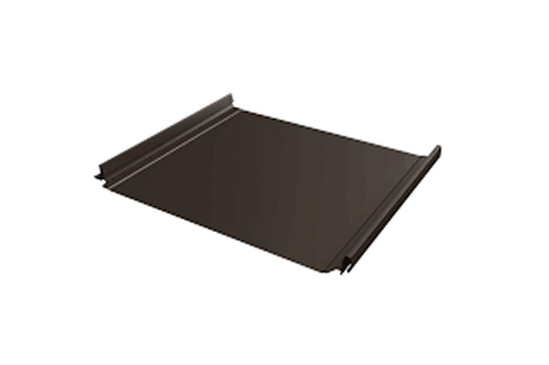 Кликфальц Line Grand Line 0,45 Drap TR с пленкой на замках RAL 7024 мокрый асфальт