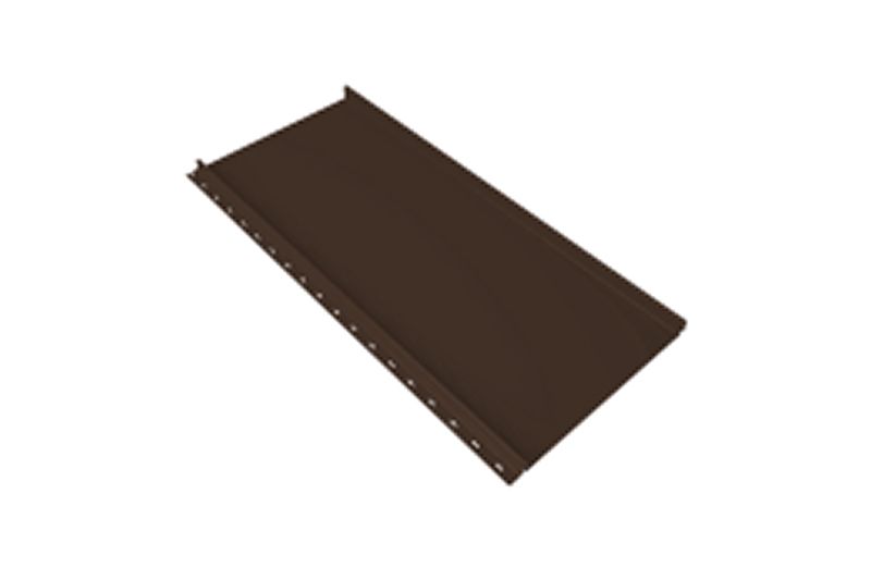 Кликфальц mini Grand Line 0,45 Drap TwinColor с пленкой на замках RAL 7024 мокрый асфальт