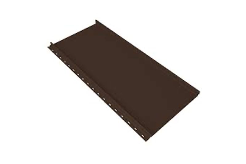 Кликфальц mini Grand Line 0,5 PurLite Matt с пленкой на замках RAL 8004 терракота