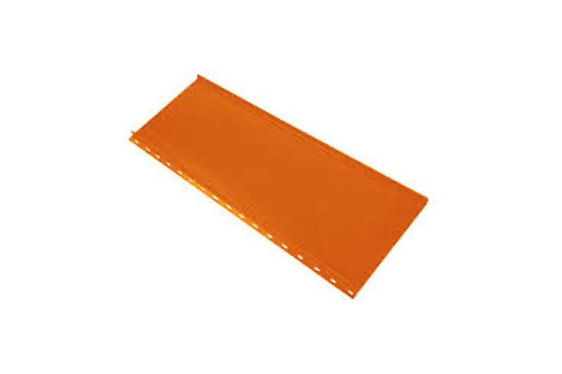 Кликфальц mini Grand Line 0,45 PE с пленкой на замках RAL 2004 оранжевый