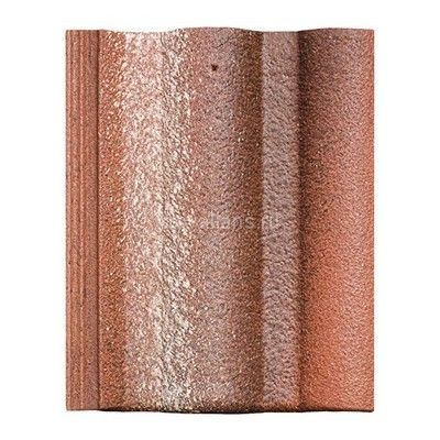 Цементно-песчаная черепица BRAAS Адриа красный