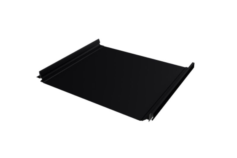 Кликфальц Pro Grand Line 0,5 Satin Matt TX с пленкой на замках RAL 9005 черный