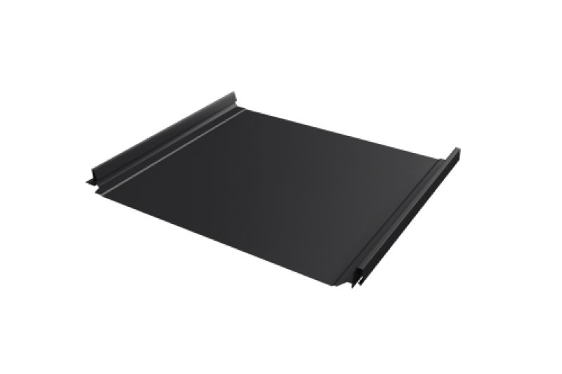 Кликфальц Pro Grand Line 0,5 Velur X с пленкой на замках RAL 9005 черный