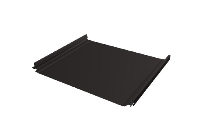 Кликфальц Pro Grand Line 0,45 PE с пленкой на замках RR 32 темно-коричневый