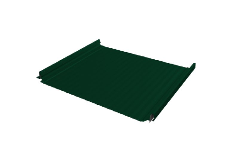 Кликфальц Pro Gofr Grand Line 0,45 Drap TX с пленкой на замках RAL 6005 зеленый мох