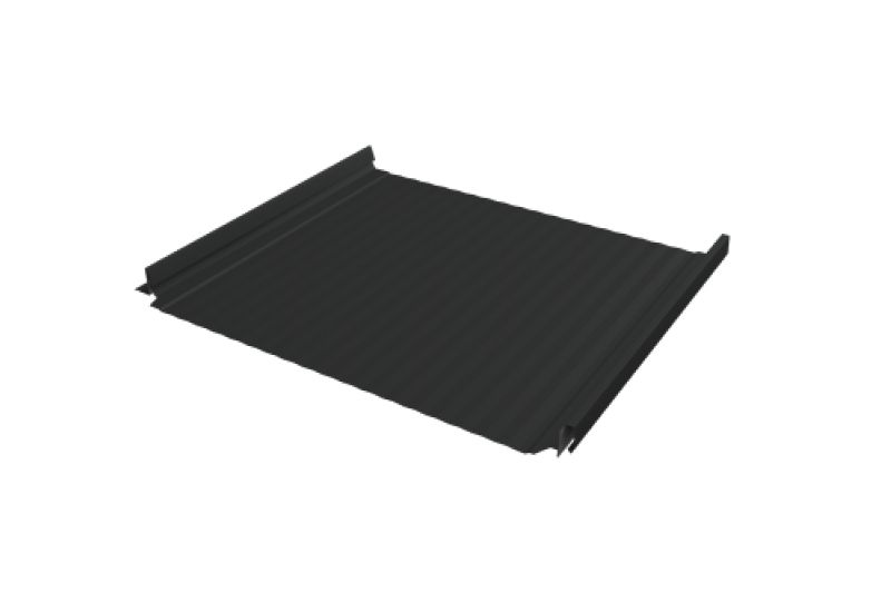 Кликфальц Pro Line Grand Line 0,5 GreenCoat Pural BT, matt с пленкой на замках RR2H3 (RAL 7016 антрацитово-серый)