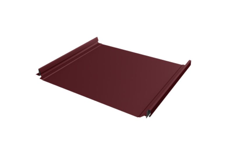 Кликфальц Pro Line Grand Line 0,5 Satin с пленкой на замках RAL 3005 красное вино