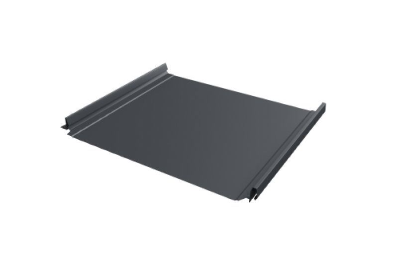 Кликфальц Pro Line Grand Line 0,5 Velur X с пленкой на замках RAL 7024 мокрый асфальт